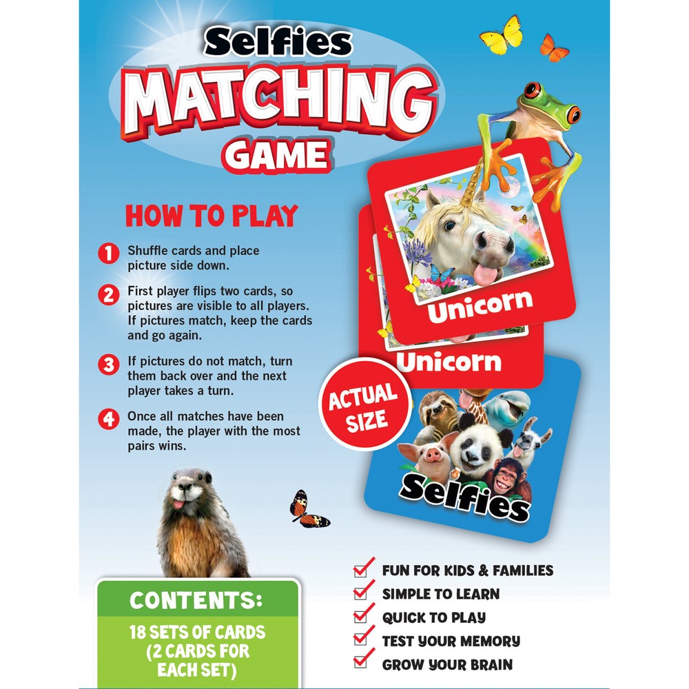 MasterPieces - Selfies Matching Game