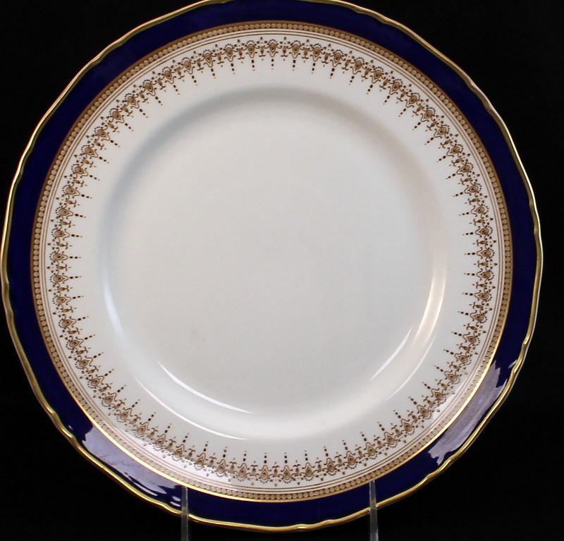 Royal Worcester Regency Blue 5 Piece Place Setting