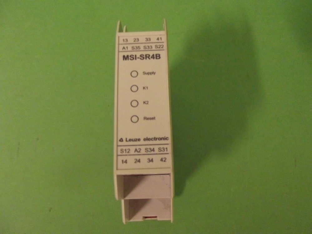 Leuze Electronic EMERGENCY - STOP - RELAY MSI-SR4B-01