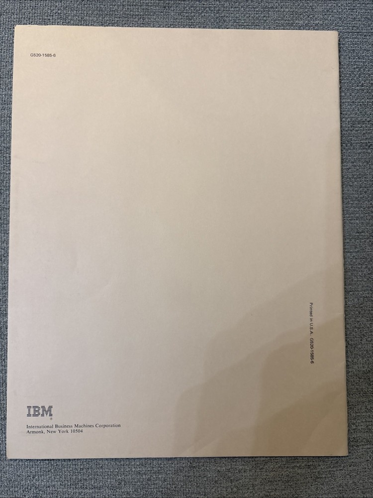 A Profile of IBM 1973