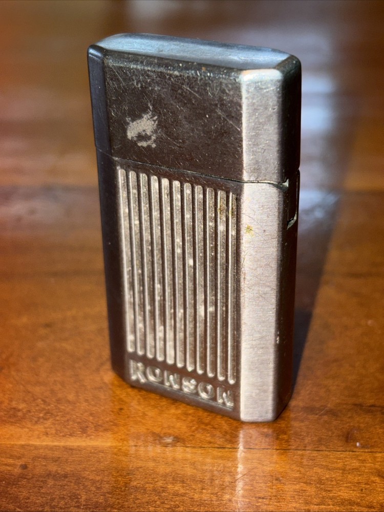 Vintage Ronson Jet Lite Lighter, Untested, Likely Needs Fluid