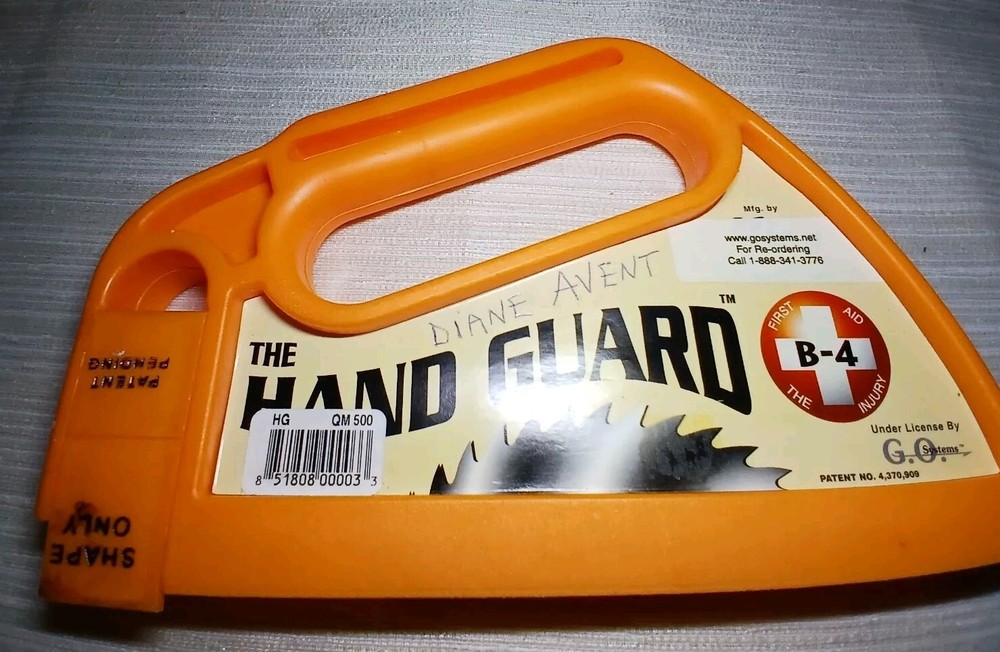 Woodworking Hand Safety Tool Wood Work bench Table Saw Accessory Go System  EUC