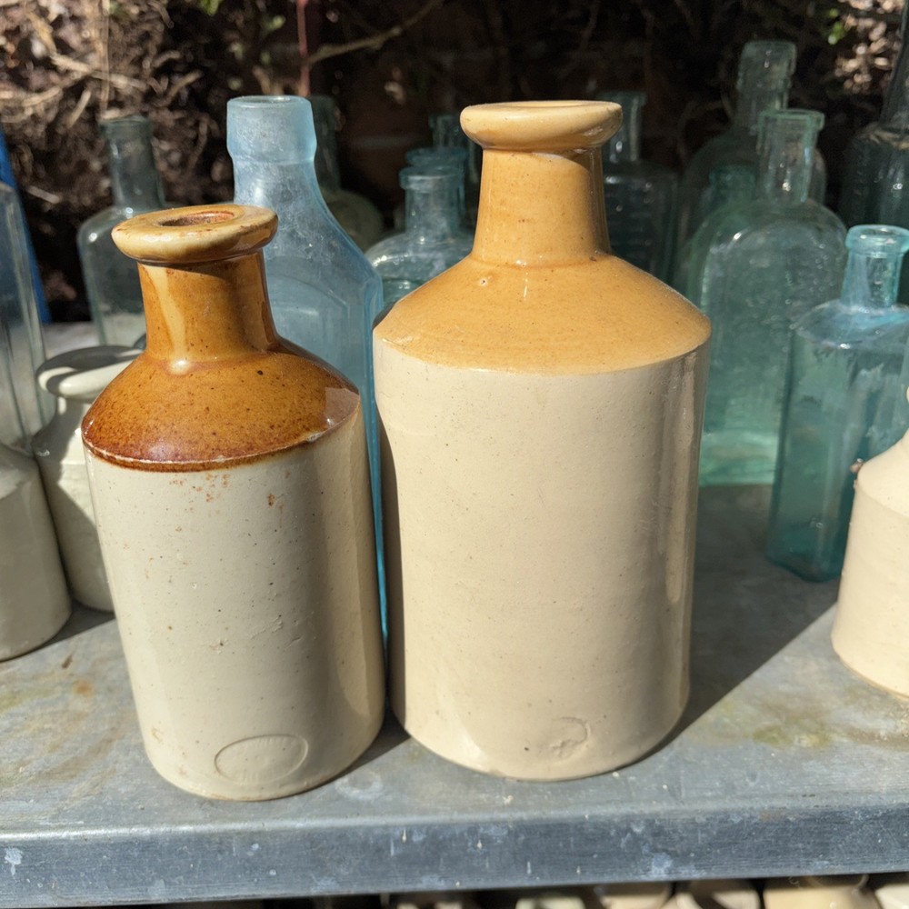 Victorian  ironstone. Ink bottles