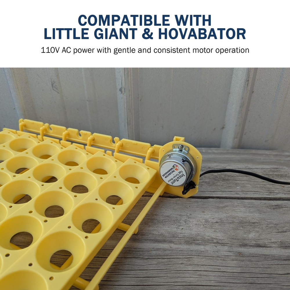 Replacement Egg Turner Motor - High Performance Turner for Incubator - Eggs T...