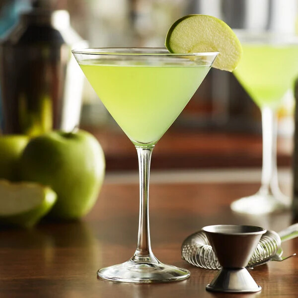 Monin 1 Liter Granny Smith Apple Fruit Puree