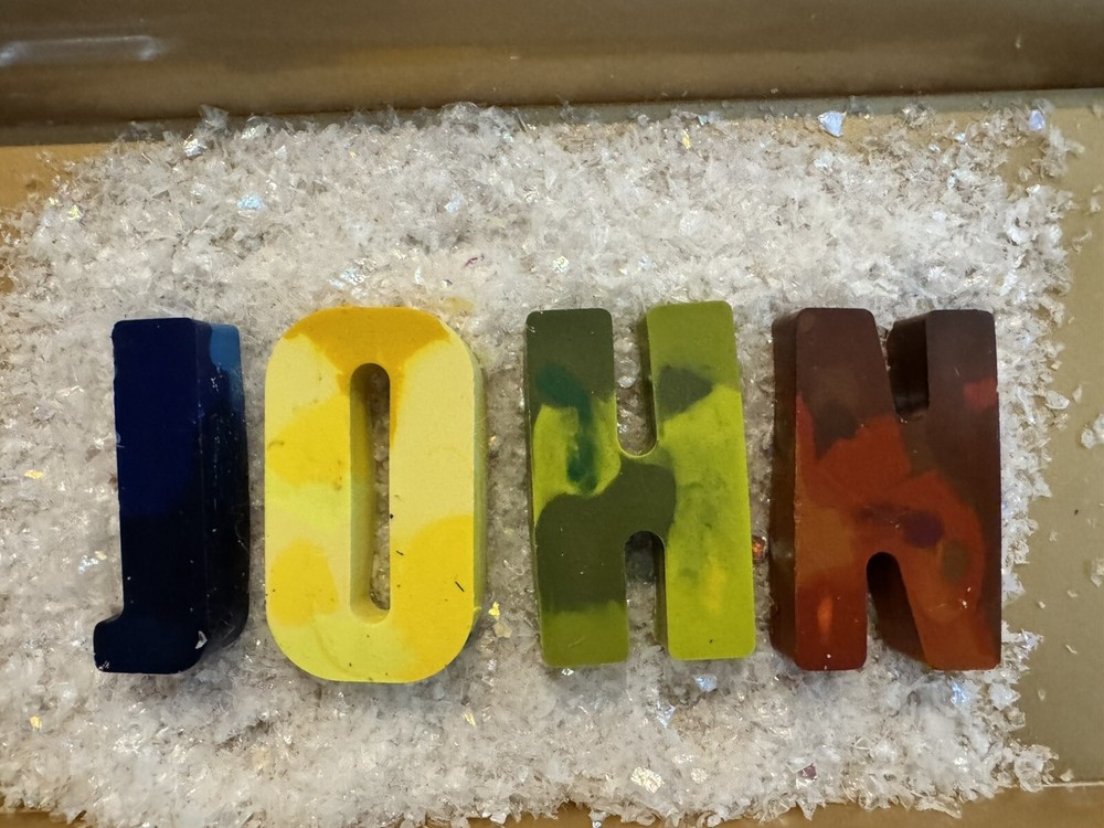 Personalized Name Crayons Handcrafted up to 8 letters
