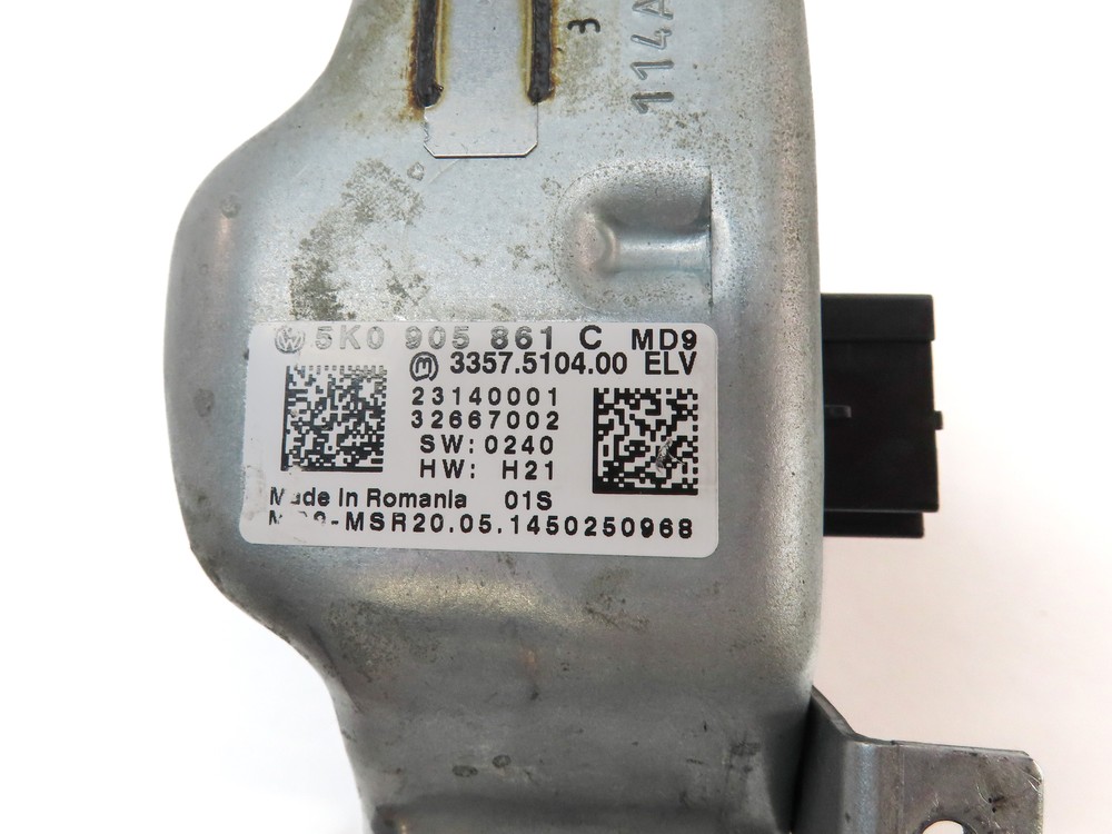 2015 AUDI Q3 (8U) FRONT LEFT DRIVER STEERING COLUMN LOCK CONTROL MODULE