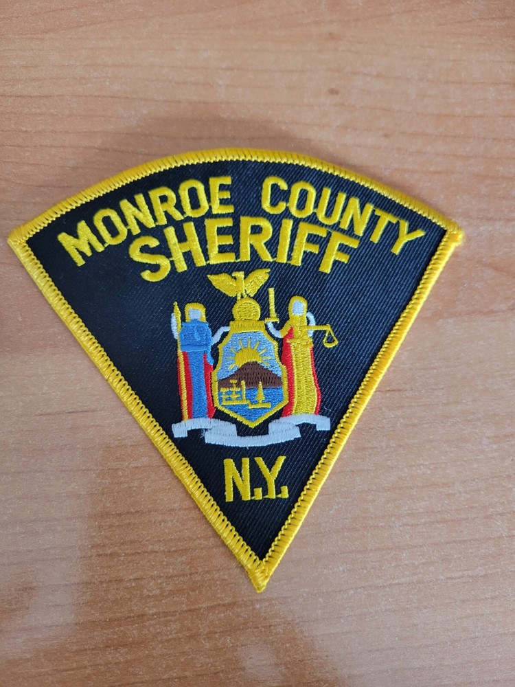 Monroe County NY Sheriff (Black) Patch