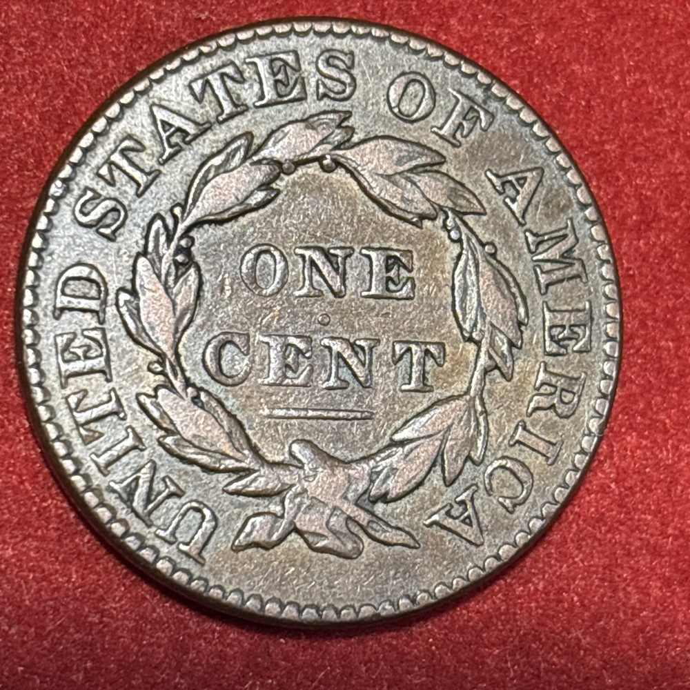 1831 1c N-12 Matron Head Large Cent