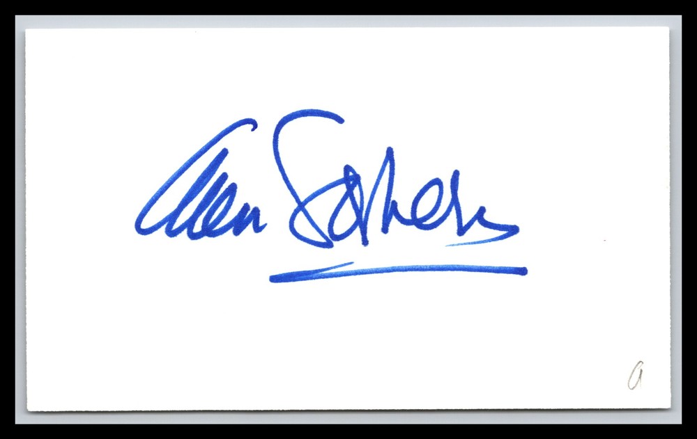 Ann Sothern - Actress - 3x5 Card - Signed | Autograph (a)