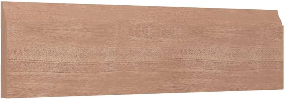 Solid Sapele Mahogany Ogee Baseboard Moulding - 96" Length