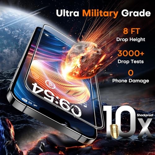 for Screen Protector 9H Hardness Military Grade Shatterproof iPhone 14 Clear