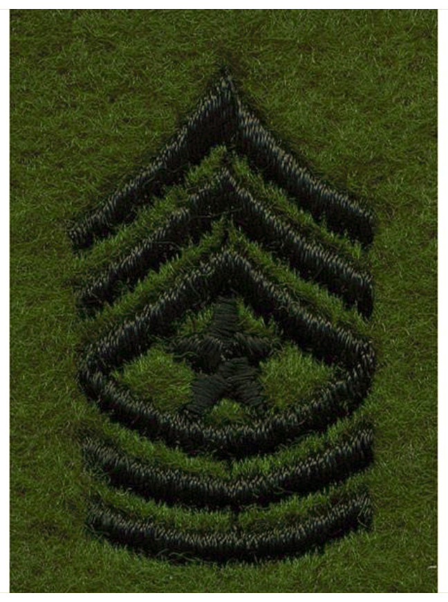 Vanguard ARMY LEADERSHIP RANK TAB: SERGEANT MAJOR