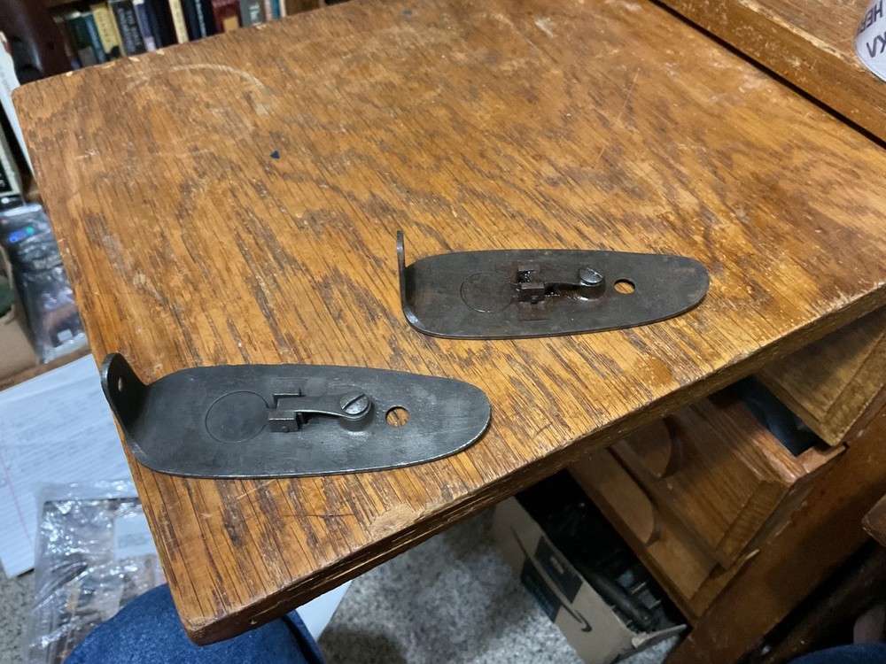 Springfield 1903 buttplate, fine grid. One only.