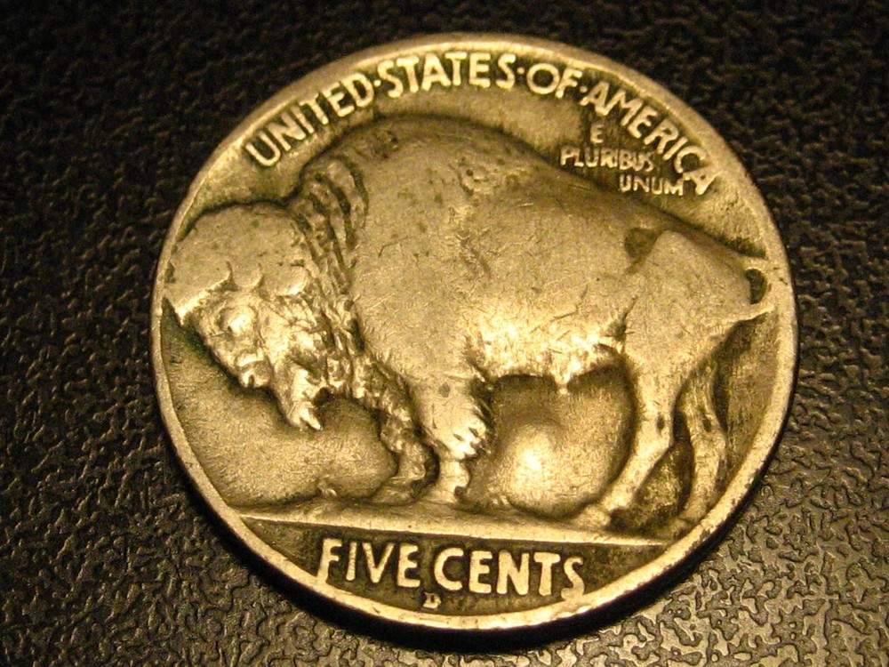 1913-D Ty II Buffalo Nickel KEY DATE