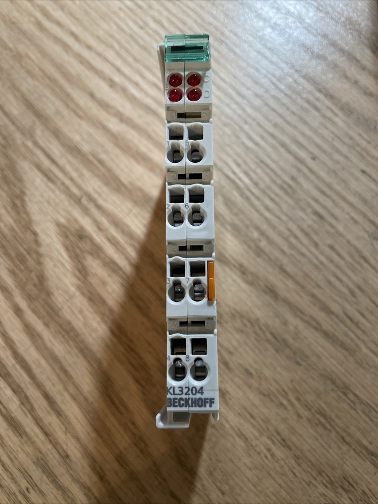 BECKHOFF - KL3204 - 4-CHANNEL PT100 RTD INPUT TERMINAL