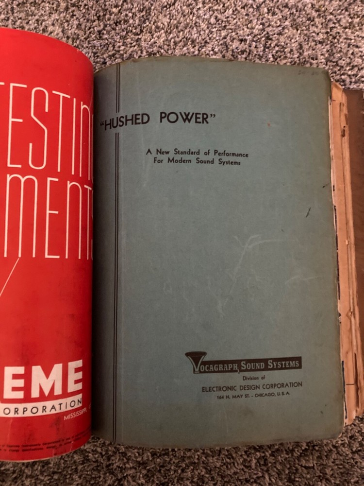 Vintage ephemora