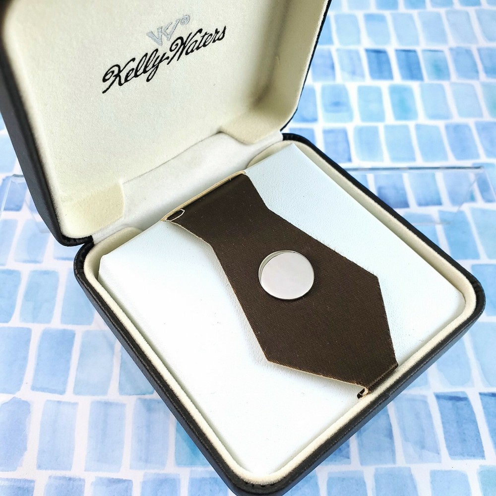 Kelly Waters Silver tone Tie Tack