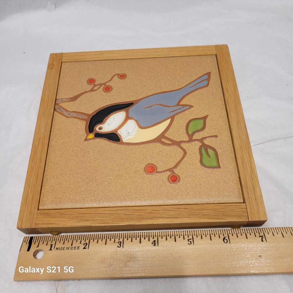 6" Chickadee Glazin' Image Tile