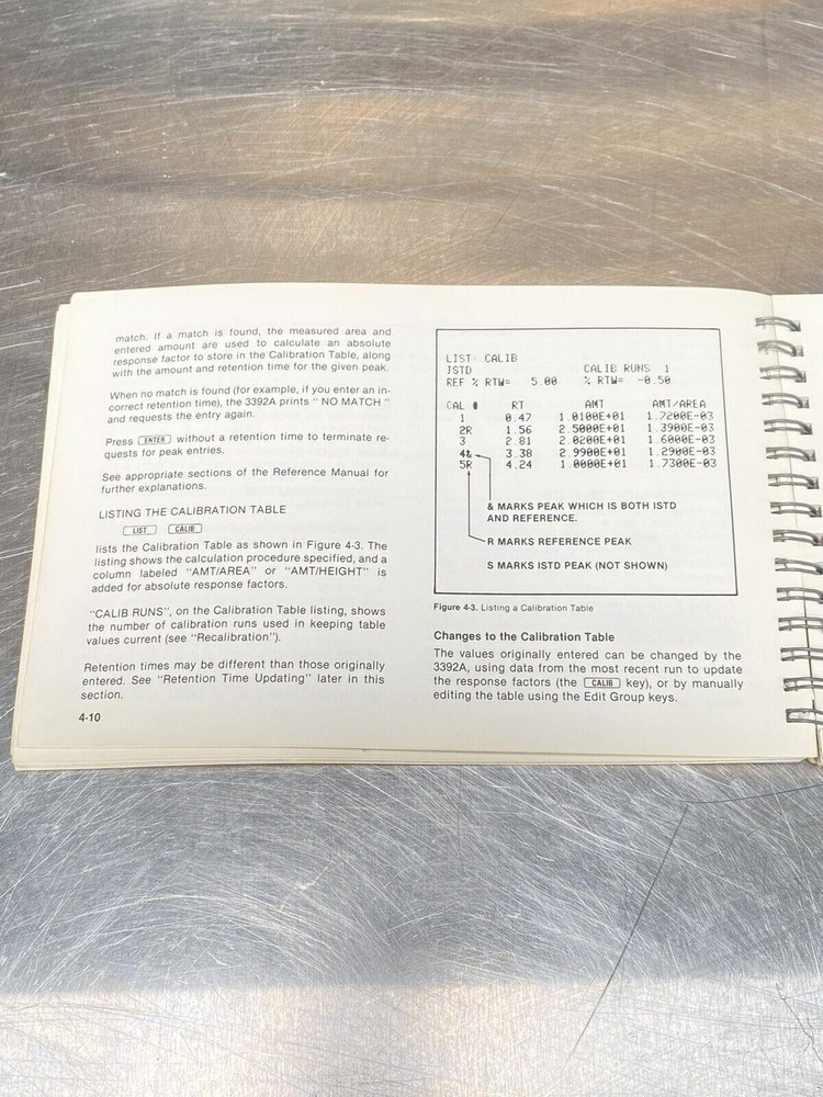 Hewlett Packard HP 3392A Integrator - Users Guide / Manual