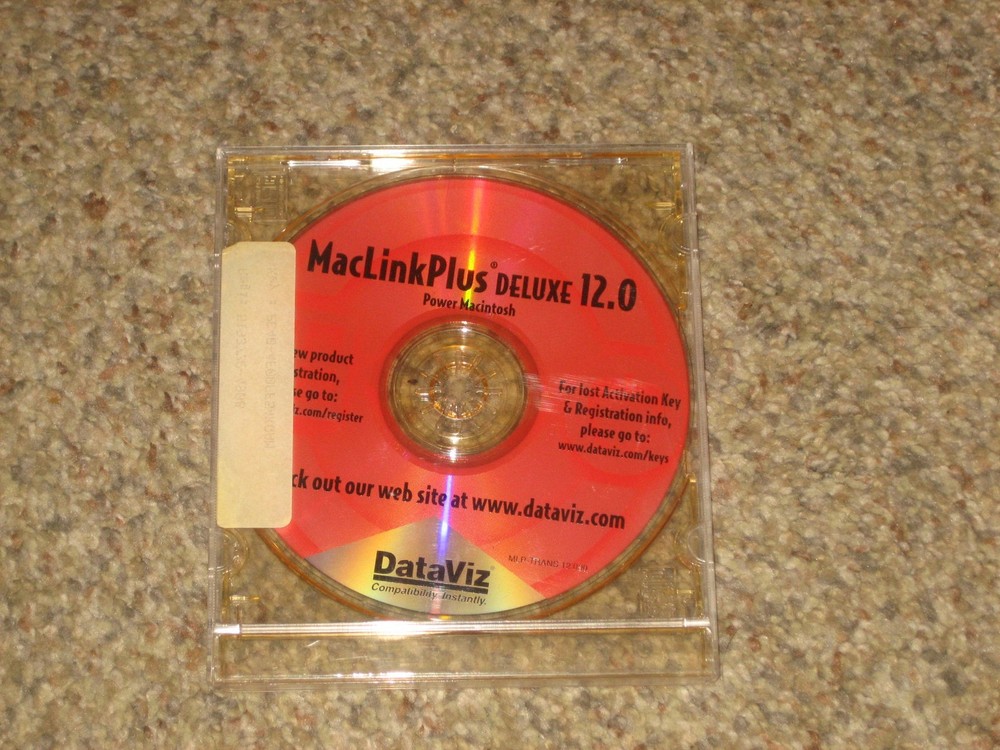 DataViz MacLinkPlus DELUXE 12.0 For PowerPC Mac with Registration & Activation