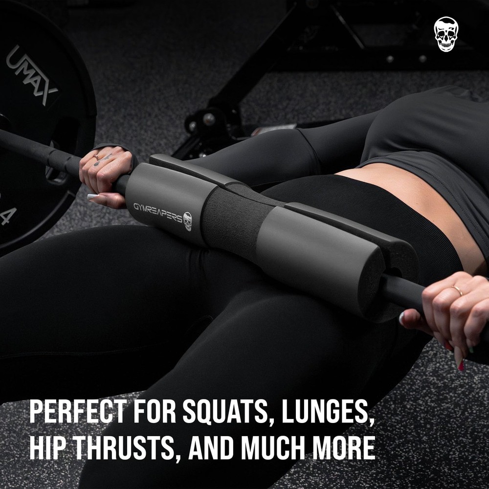 Barbell Squat Pad - Protective Bridge Pad For Hip Thrust, Squats, Lunges - Hi...