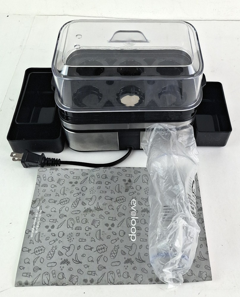 EVOLOOP Quick Egg Cooker 6 Eggs Capacity Model KY-305