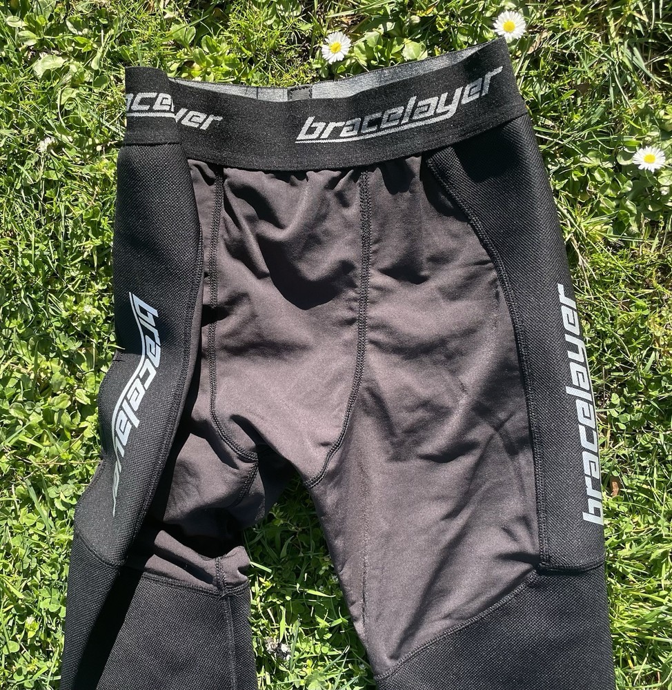 NEW BRACELAYER Men's KXV Alpine Boot Cut | 7/8 Base Layer w/ Knee Support M