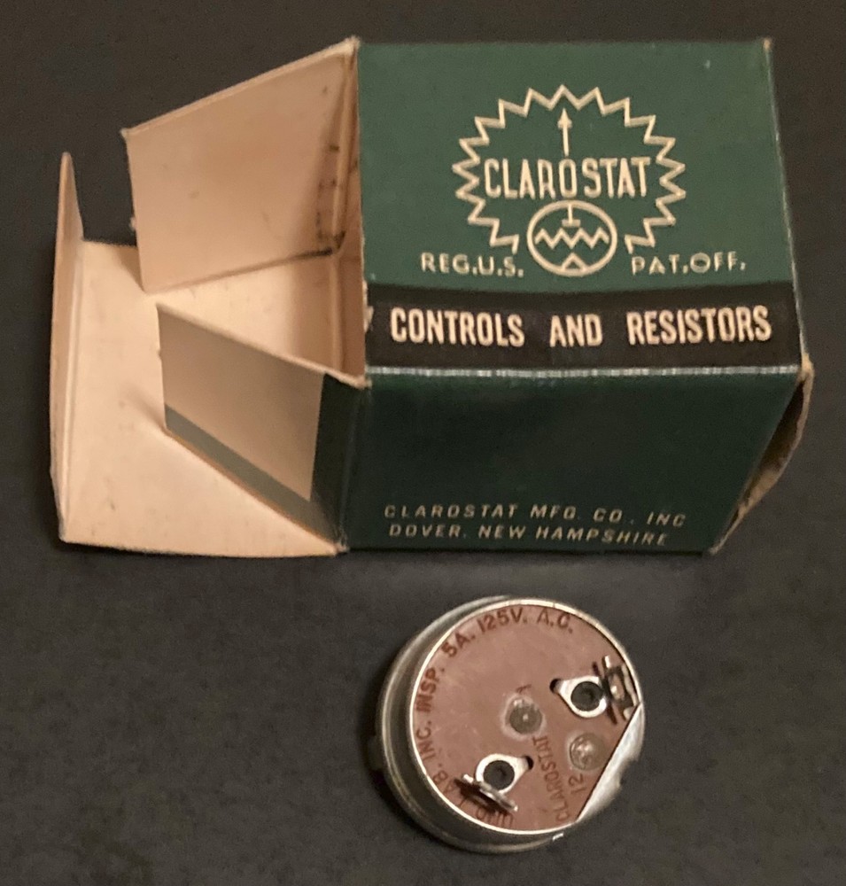 Clarostat AD-A-Switch SWE-12 With Original Box