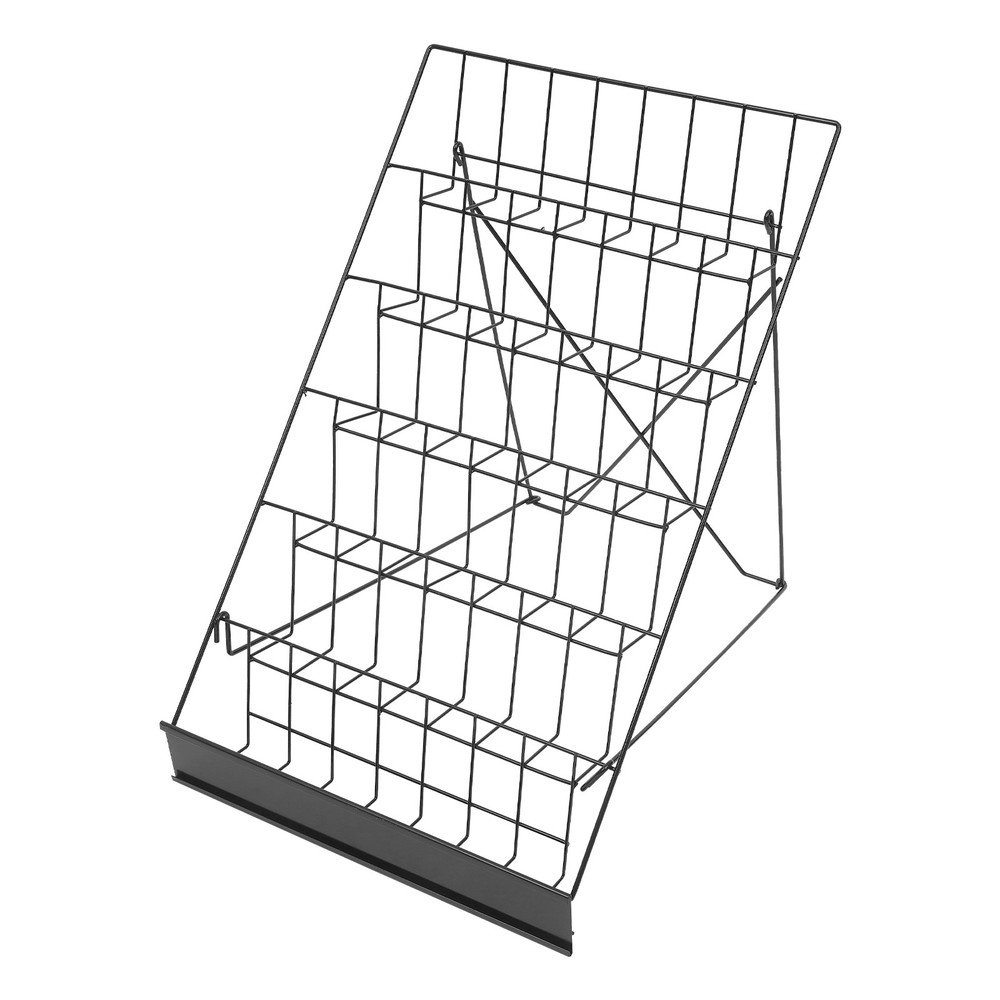 Black/White Wire Countertop Rack Book Display Rack Comic Book Display Rack