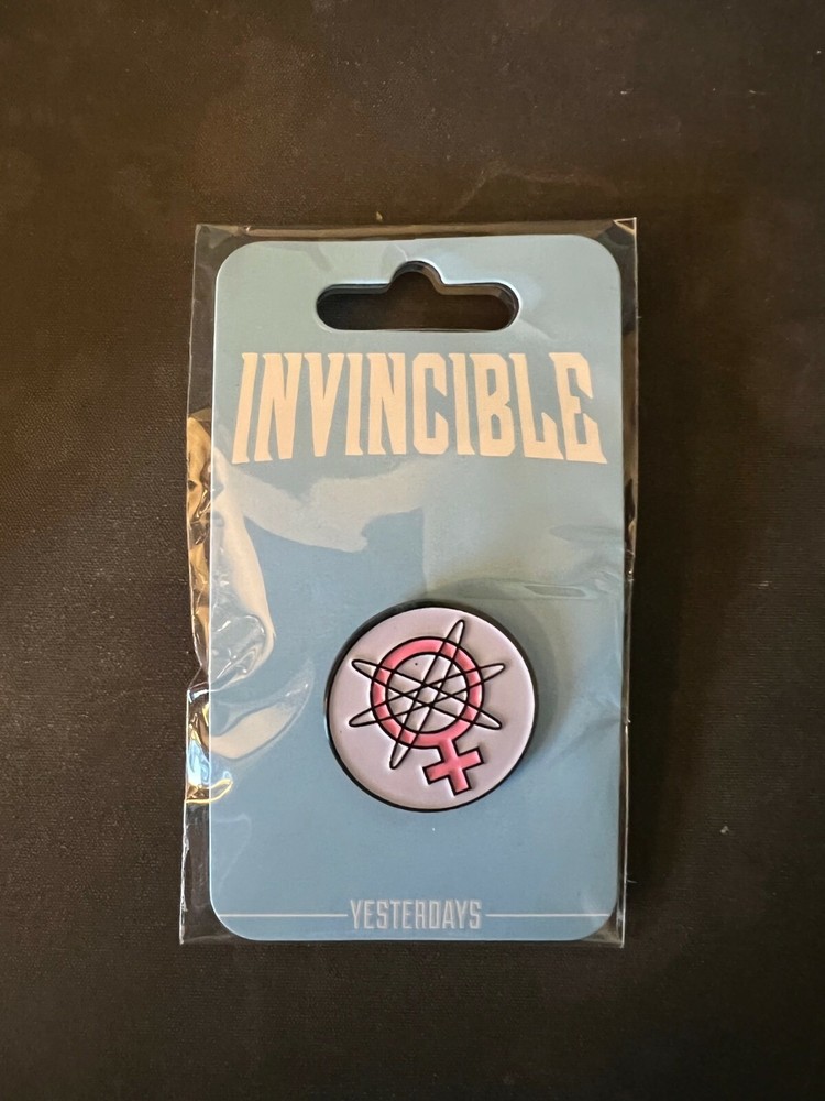 INVINCIBLE Atom Eve SKYBOUND Yesterdays Enamel Pin New