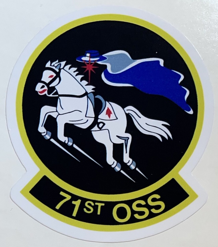 USAF 71st OSS Operations Support Squadron Sticker Waterproof D937