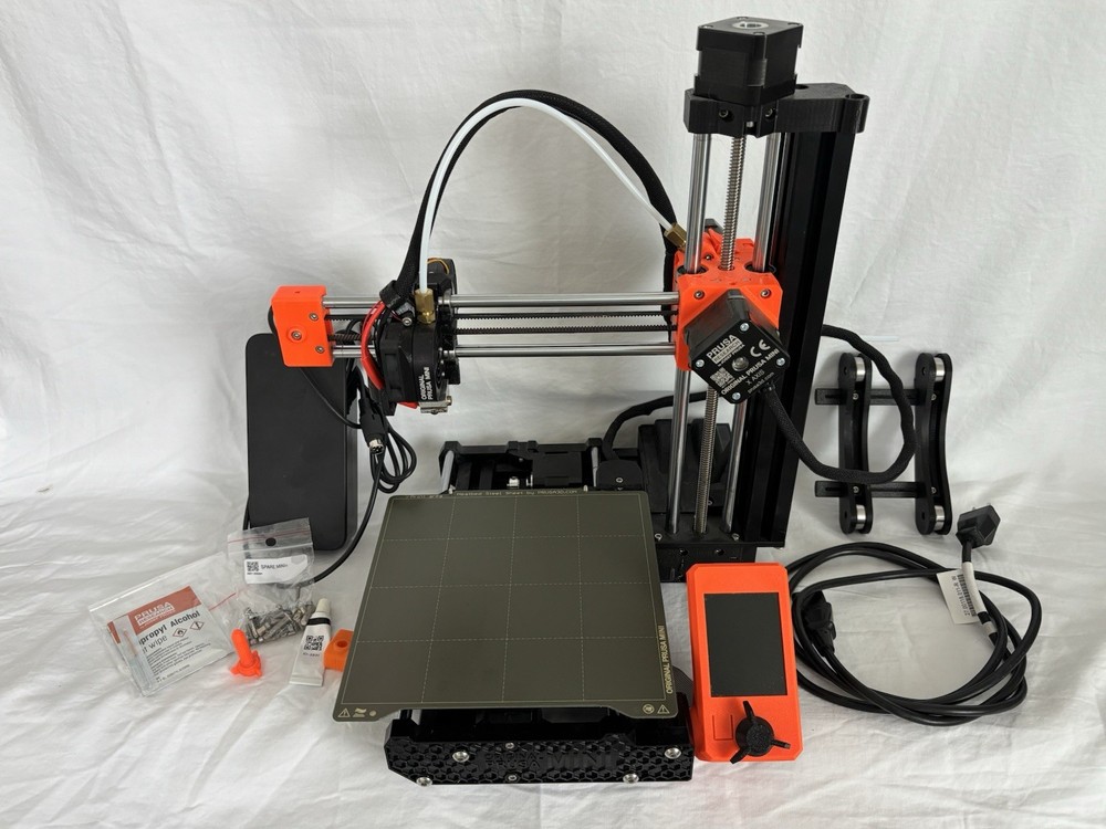 Prusa Mini+ 3D Printer Original, Fully Assembled w/Accessories