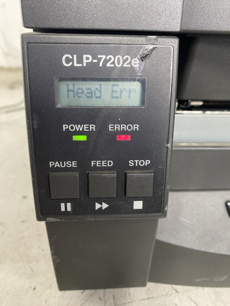 Citizen CLP-7202E USB/SERIAL Thermal 203dpi Barcode Label Printer AS IS