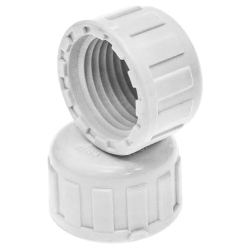 PVC Pipe End Cap 1/2-inch NPT Pipe Plug With Internal Thread Plug For White