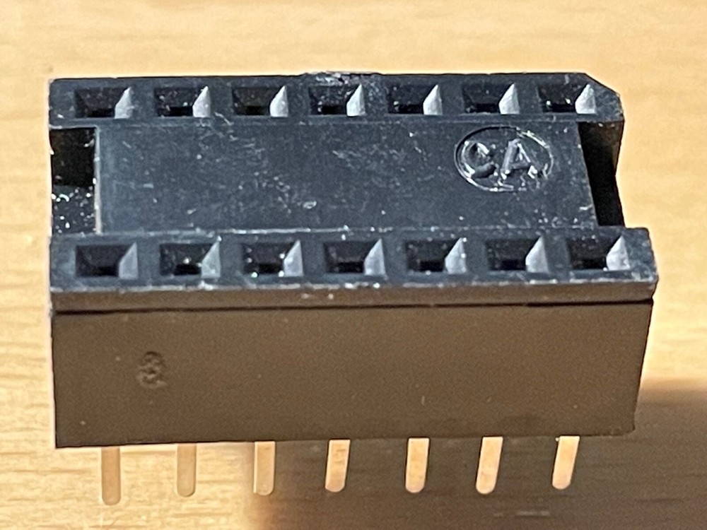 MANN ORGANIZATION  14 Pin DIP  Socket Part Number CA-14S-TSD.