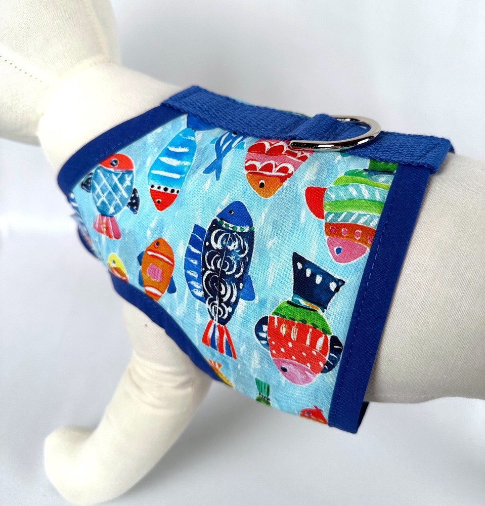 Colorful Fish Harness Apparel Vest