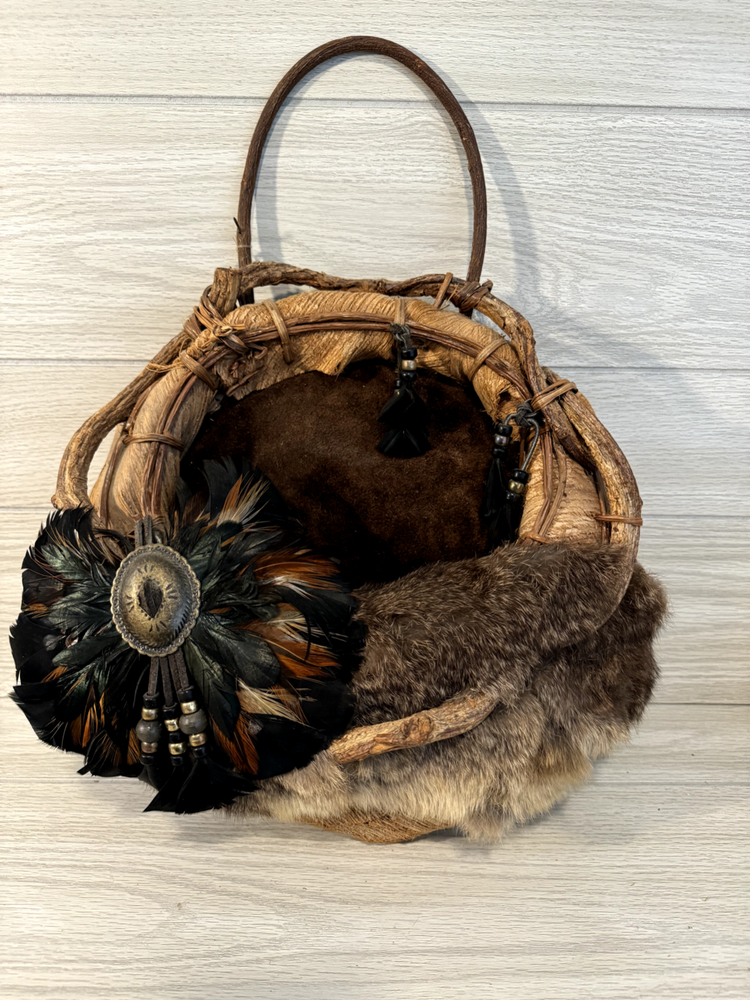 NATIVE AMERICAN SUN SPIRIT BASKET