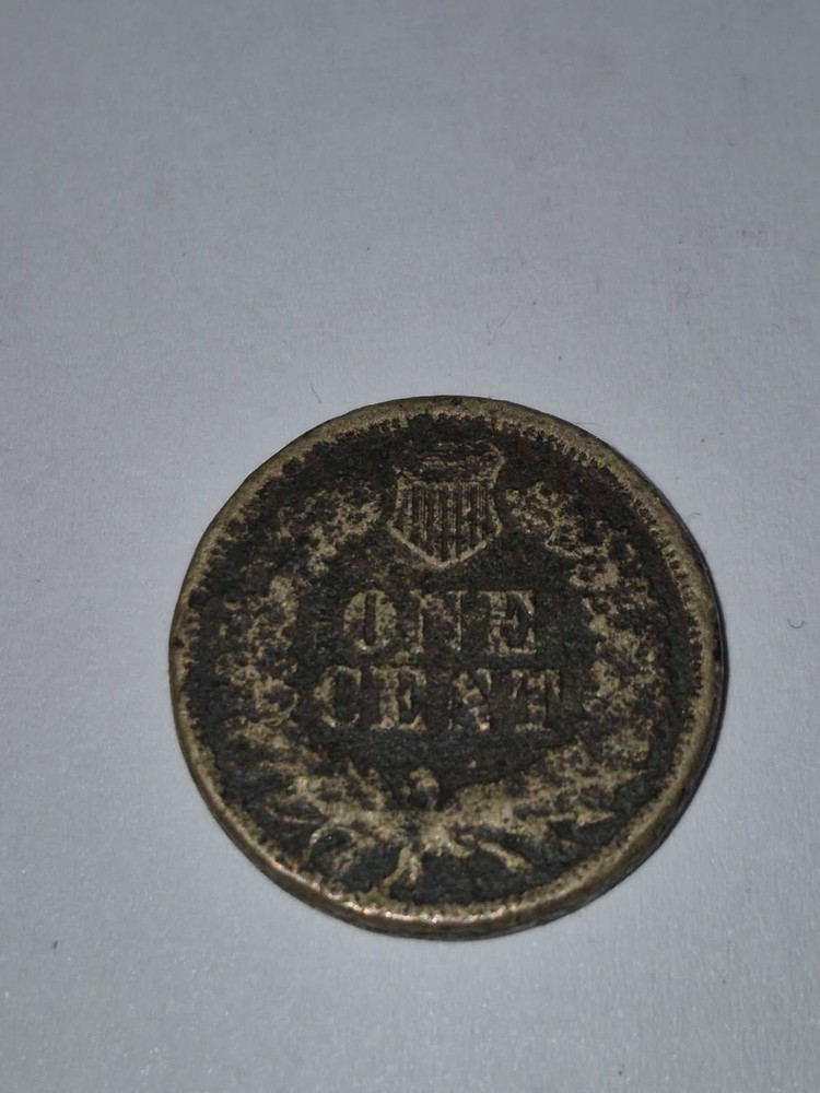 1863 INDIAN HEAD CENT CIRCULATED UT26