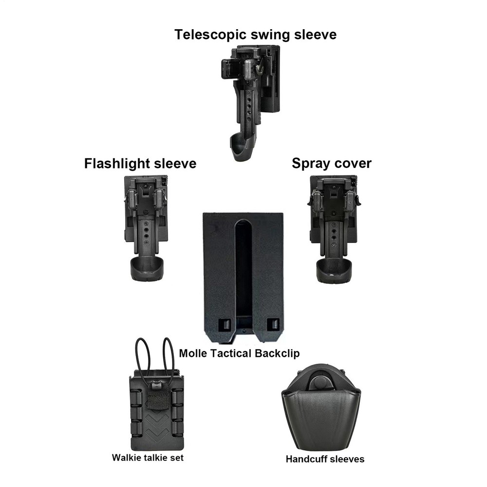 Flashlight Holder Duty Belt Multipurpose Flashlight Carrier Gear Quick Intensely