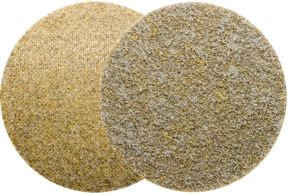 Surface Conditioning Disc Hook & Loop 5 inch pack of 25 Coarse AO (Tan) New