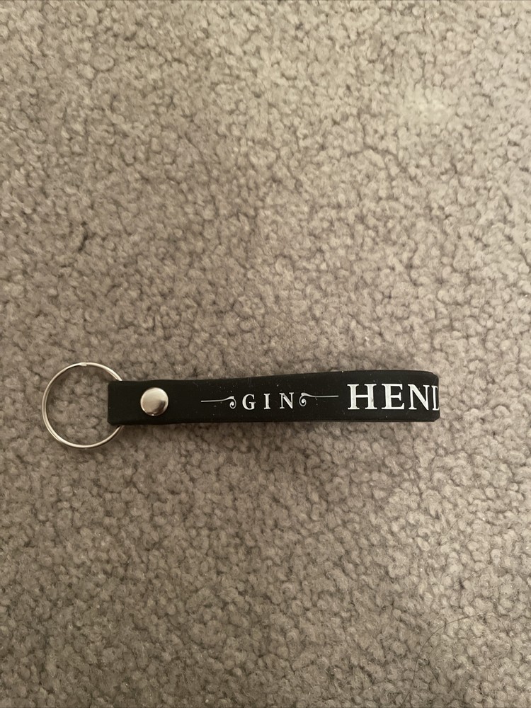 Hendrick’s Gin Black Wristlet Lanyard Key Chaim