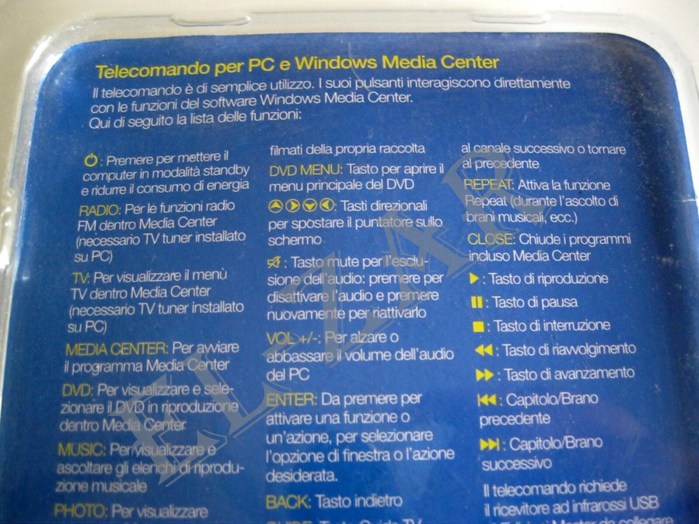 PC Remote Control + Infrared Receiver - New!