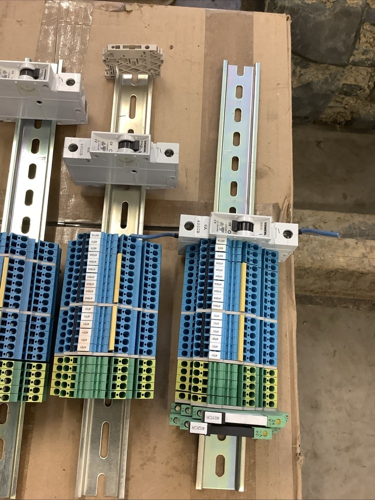 Phoenix Rail Mounted Terminal Blocks