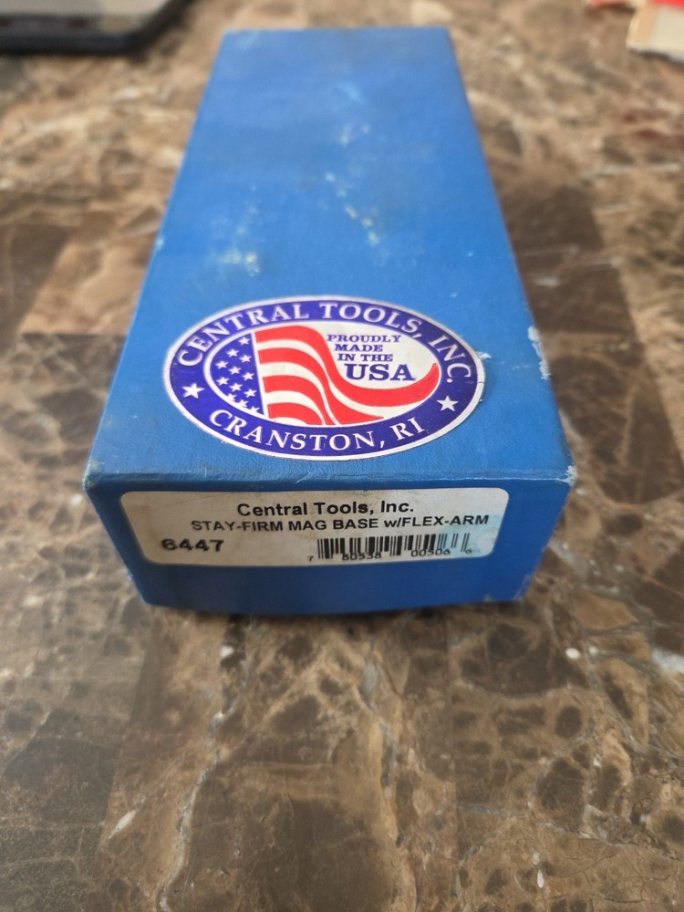 Central Tools Inc. Stay Firm Mag Base W/ Flex Arm