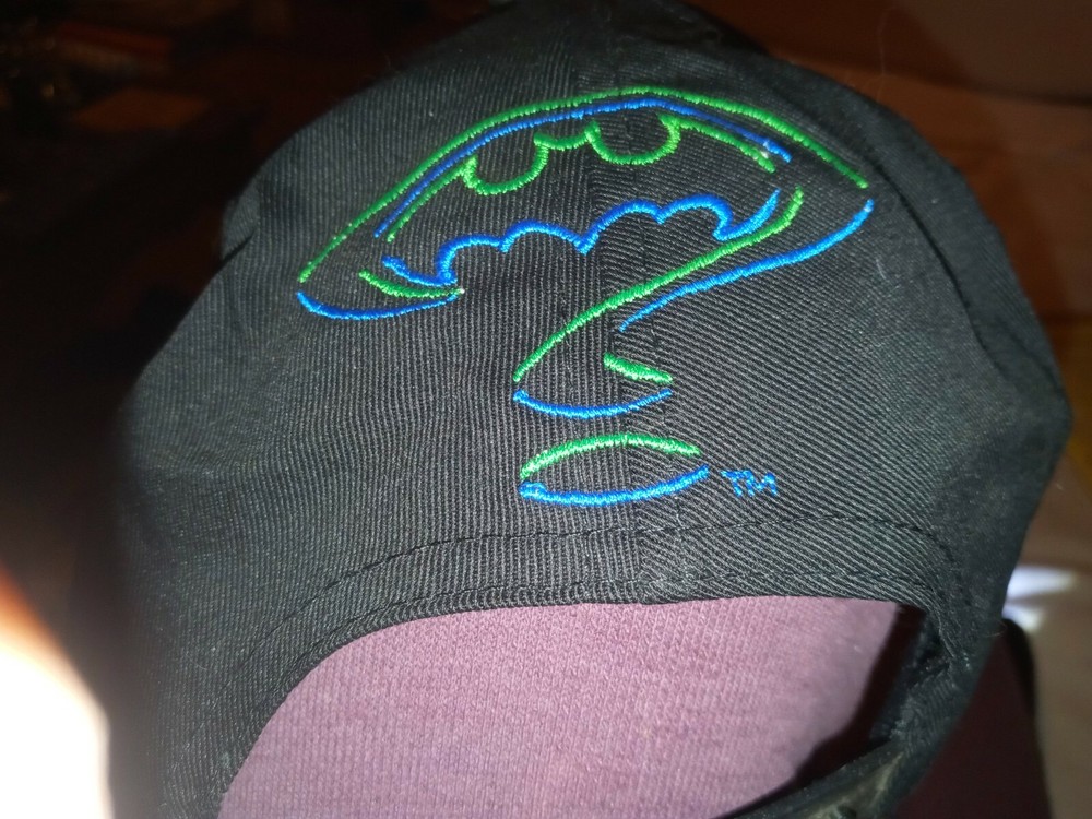 BATMAN BLACK PROMO BASEBALL CAP FROM 1994