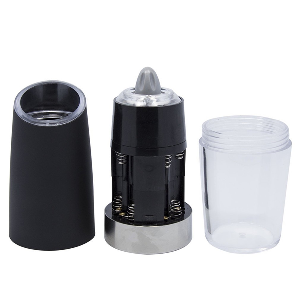 Electric Auto Gravity Sensor Salt and Pepper Grinder Mills Adjustable Coarseness