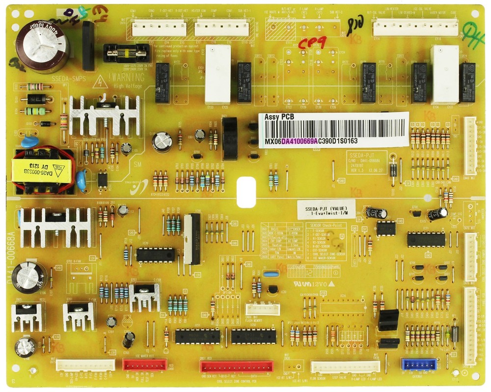 Samsung Refrigerator DA41-00669A Main Board