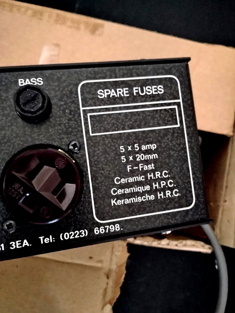 Pulsar Zero 4000 Lighting Controller - Audio Input Control, 1980's, Made In UK