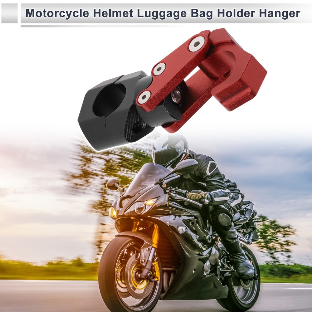 Motorcycle Hook with Key 1 Set Red